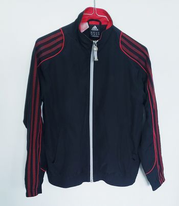 Adidas Original ClimaProof Veste de survêtement coupe-vent pour garçon Taille 12 ans - 152 cm