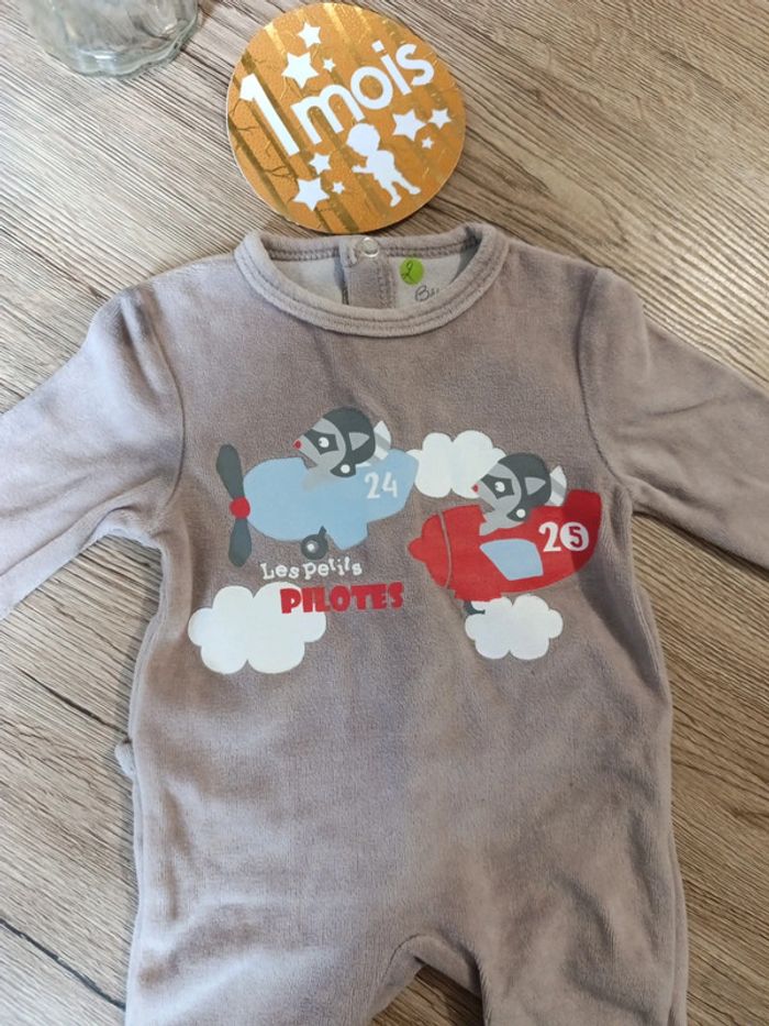 Pyjama bébé rêve 1 mois neuf - photo numéro 2
