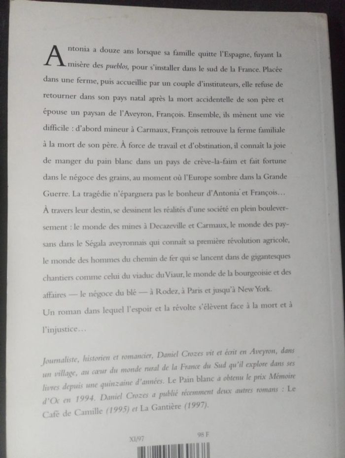 Daniel Crozes - Le pain blanc - photo numéro 2