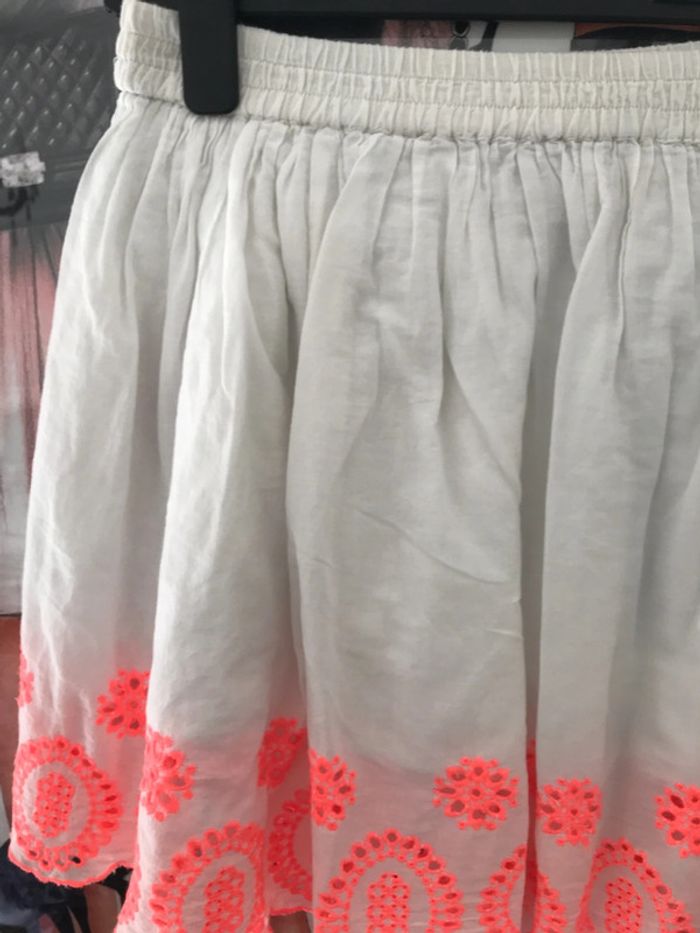 Jupe coton broderies anglaise 38 - photo numéro 3