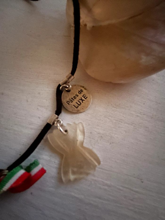 Collier réminiscence sur cordon - photo numéro 2