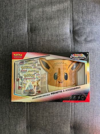 Coffret Pokémon Evolution prismatique écarlate et violet Evoli