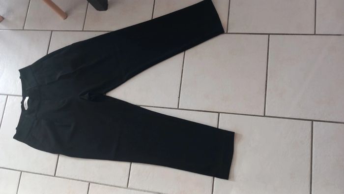 Pantalon chino promod noir tbe