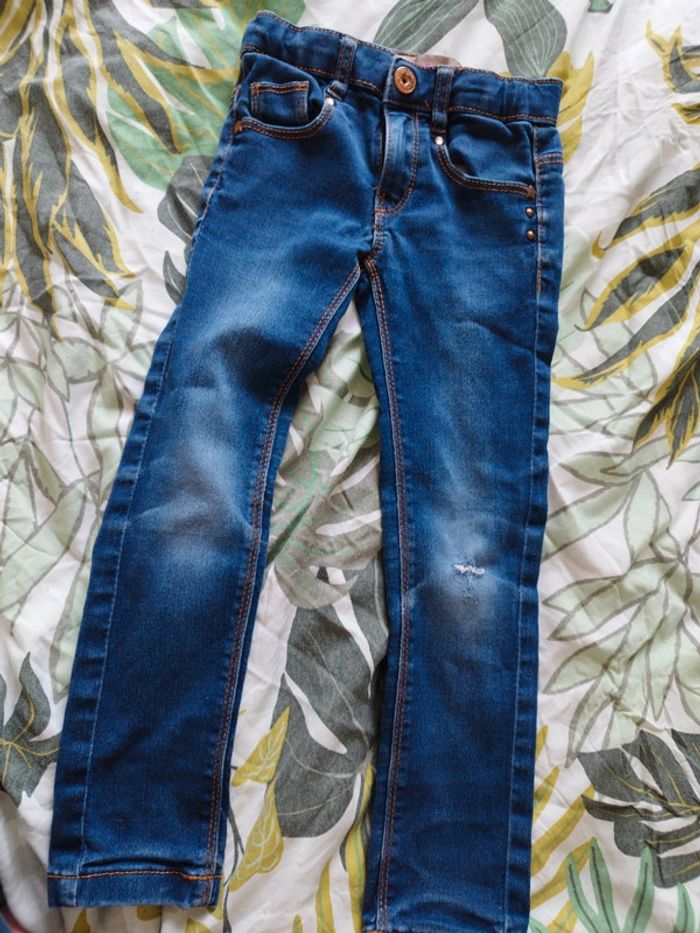 Jean élastique taille 4 ans