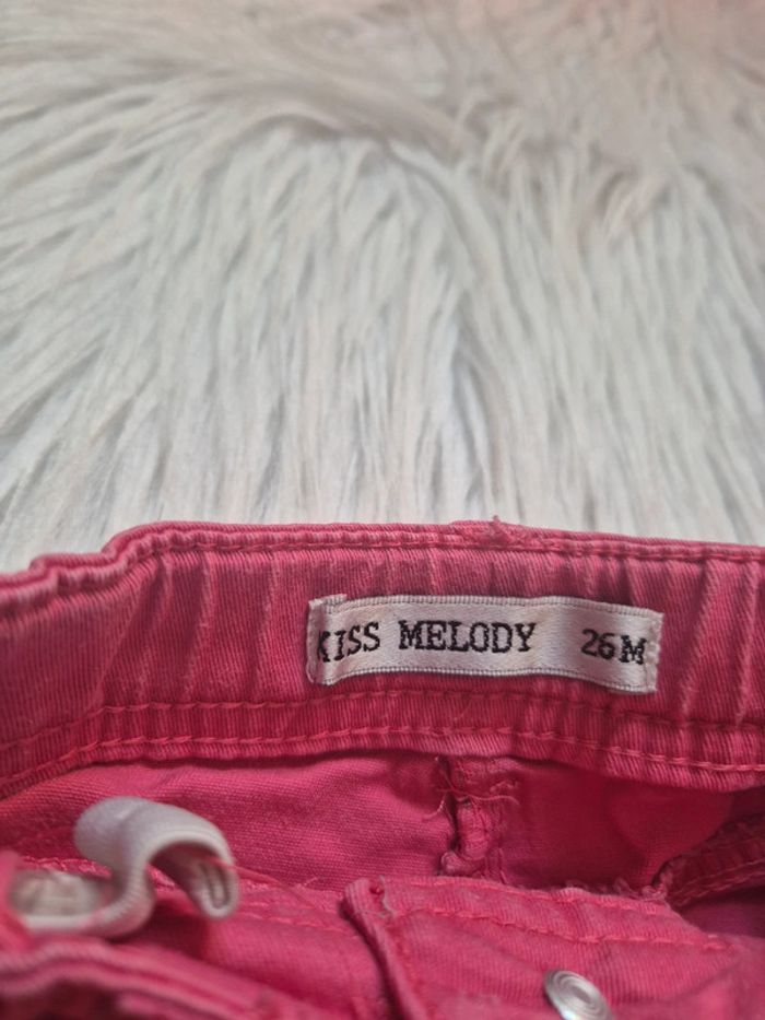 Pantalon court ajustable 26mois Kiss melody - photo numéro 3
