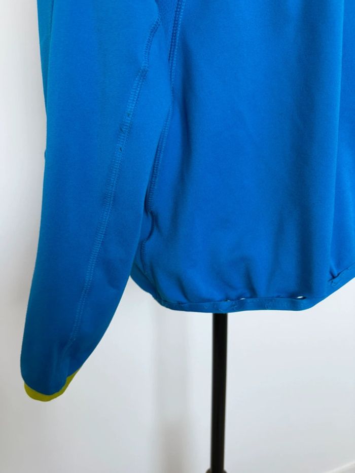 T-shirt polaire haut pull sport technique running salomon manches L sweat vest veste jacket m’en man - photo numéro 4