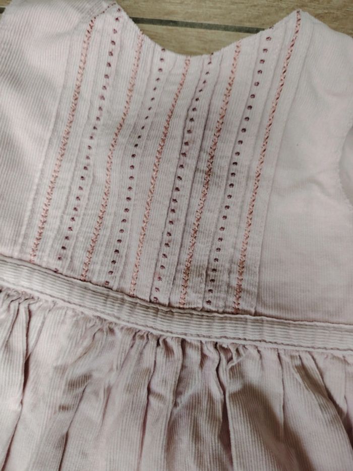Robe rose clair 12 mois cyrillus - photo numéro 3