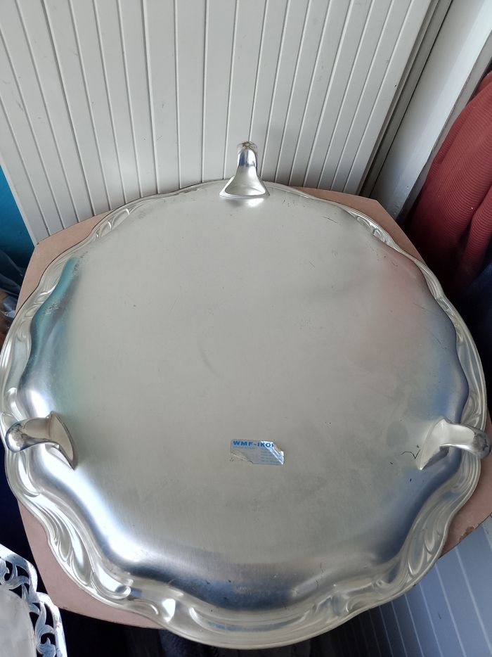 Service à thé/café en métal argenté LÉONARD - photo numéro 7