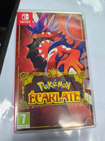 Jeux  switch  pokemon écarlate