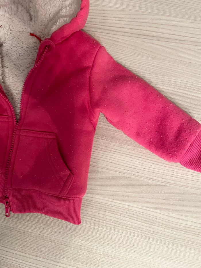 Veste polaire rose fuchsia - photo numéro 3
