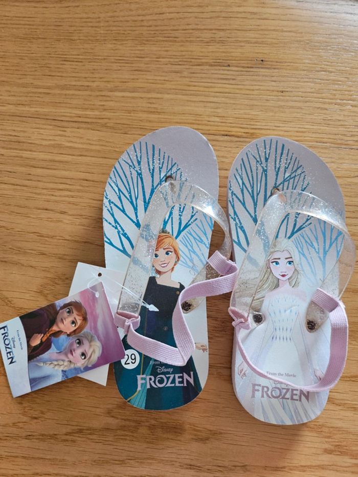 Tongs Reine des neiges Neuves