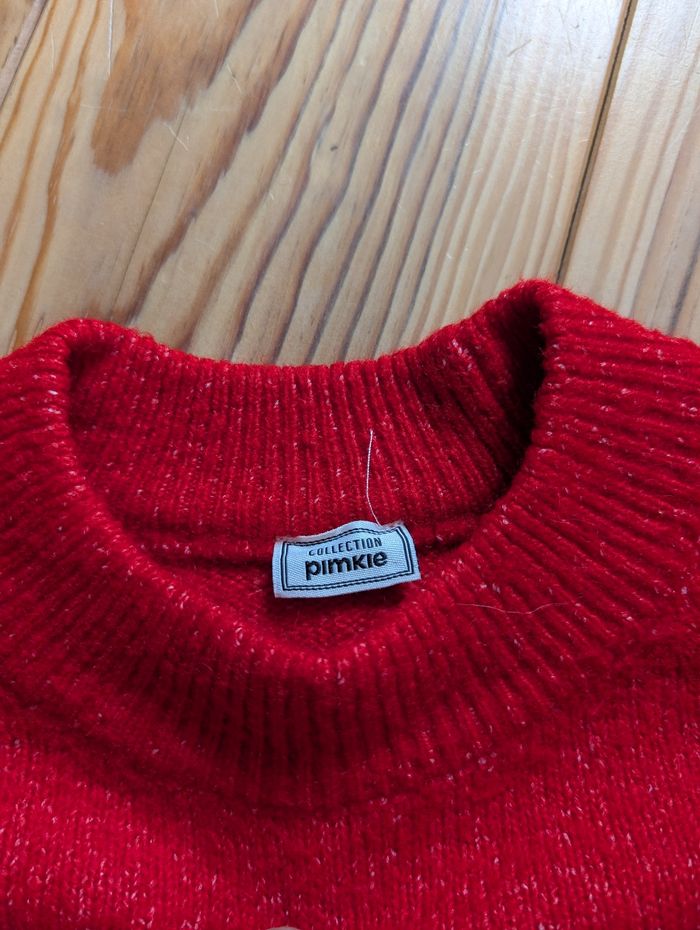Pull rouge - photo numéro 2