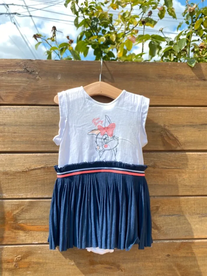 Robe panpan lapin Bambi daisy thumper Disney été fille 18 mois