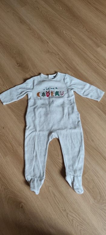 Pyjama velours 18 mois