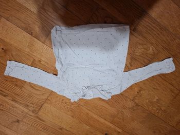 Tshirt blanc à point