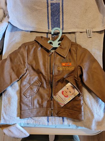 Veste effet cuir printemps