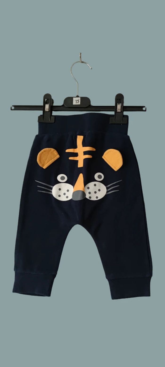 Ensemble tee-shirt + pantalon garçon - T. 12 mois - photo numéro 5