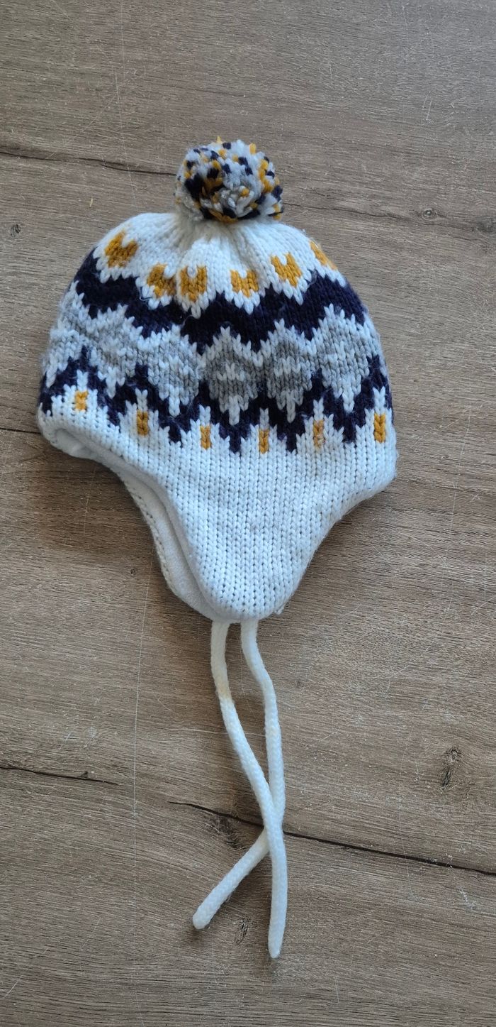 Bonnet et tour de cou chaud 2-3 ans - photo numéro 2