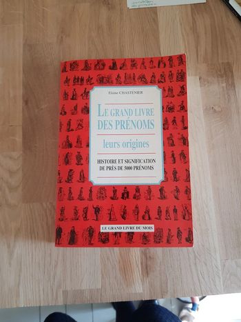 Le grand livres des prénoms