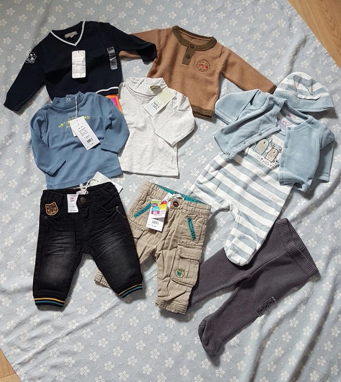 Lot garçon 3 mois automne hiver