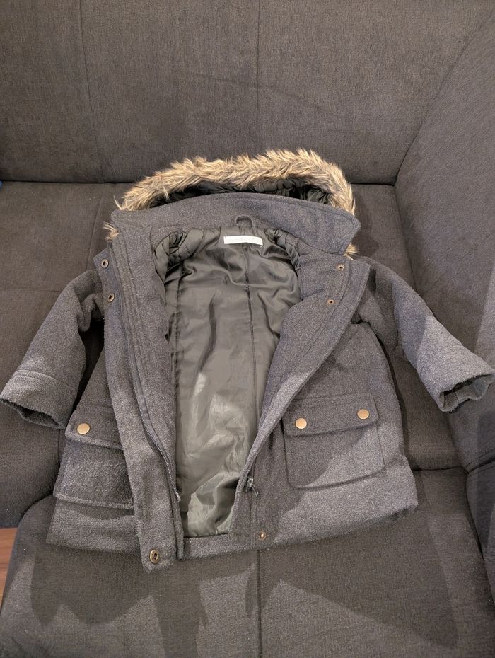 Manteau gris - photo numéro 3