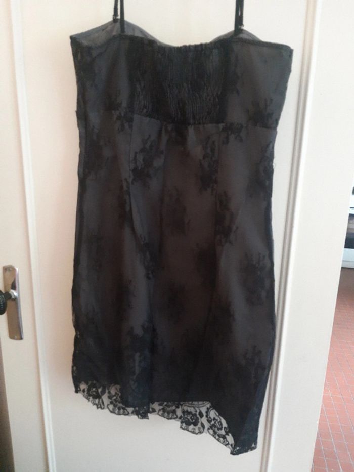 Robe noire en dentelle grain de malice - photo numéro 4