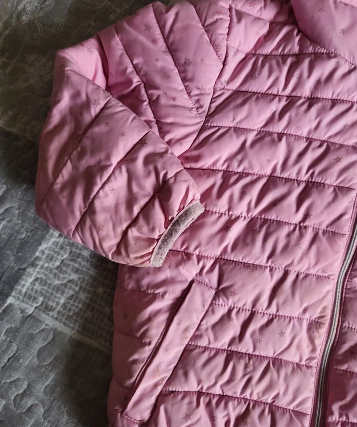 Doudoune rose 4/5 ans - photo numéro 3