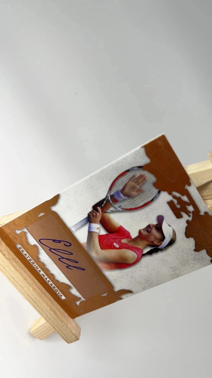 2015 Leaf Ultimate Tennis Ekaterina Makarova #BA-EM1 - photo numéro 5