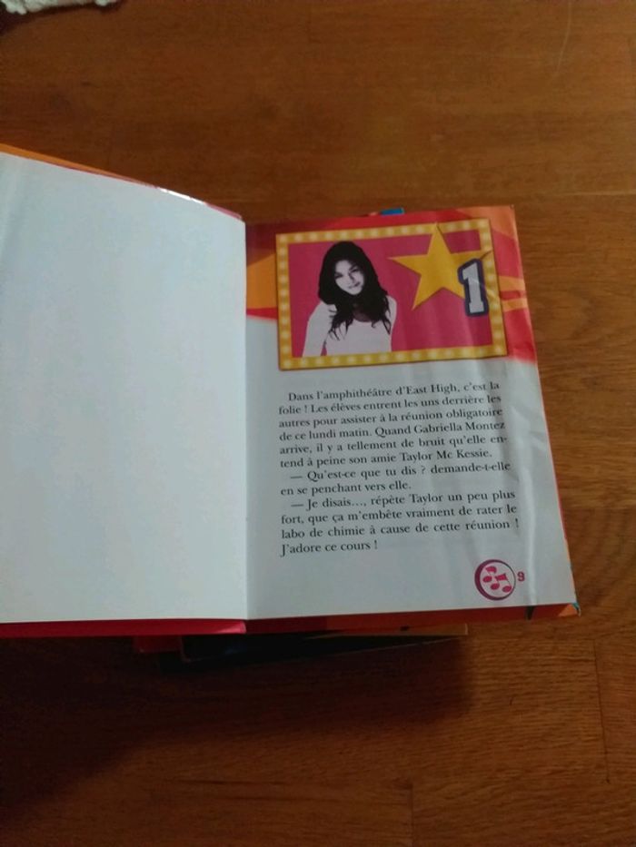 Lot de 5 livres High School Musical - photo numéro 3