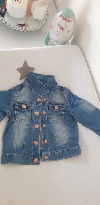 Veste en jeans bébé fille 9-12 mois