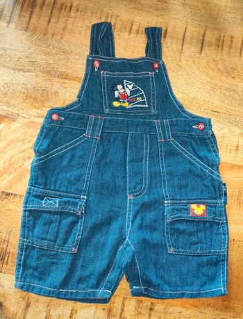 Salopette short Disney 18 mois