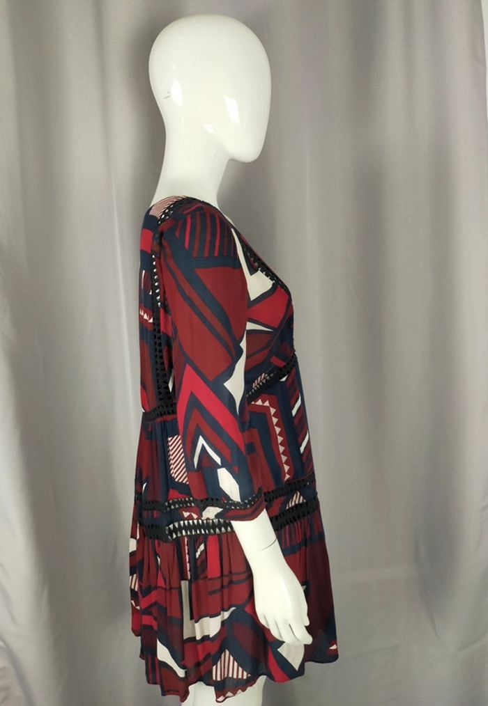Robe Ba&sh géométrique fluide – Taille 1 - photo numéro 3
