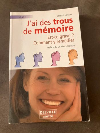 Livre « J’ai des trous de mémoire est-ce grave ? Comment y remédier »