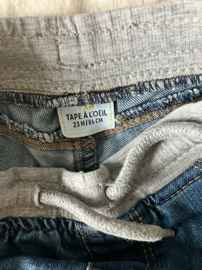 Pantalon Jean bébé garçon - photo numéro 3