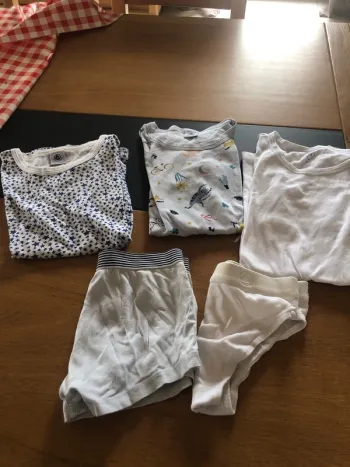 3 maillots de corps