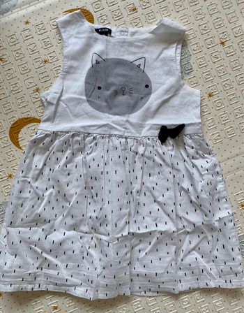 Robe été - blanche - 24 mois