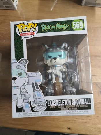 Proche du neuf Pop Rick And Morty Exoskeleton Snowball N0 569, 
