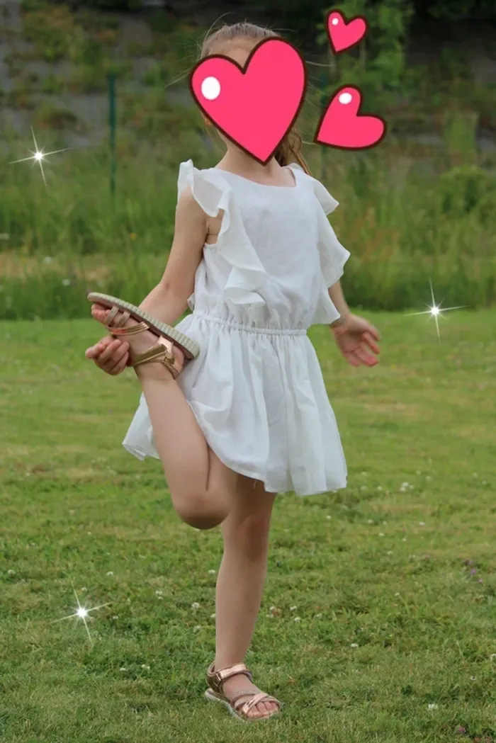 Magnifique robe blanche taille 4 ans. - photo numéro 9