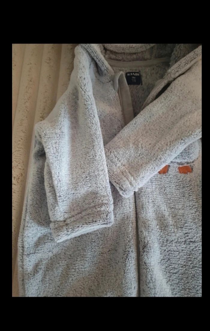 Combinaison chaude 3mois kiabi pingouin