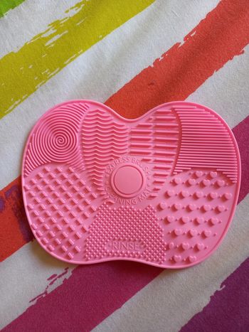 Tapis nettoyant rose bonbon