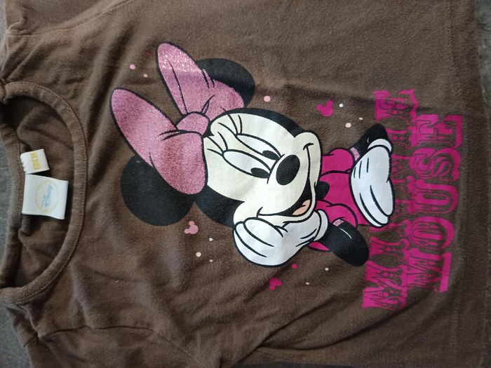 Ensemble robe salopette Minnie 6 mois - photo numéro 7