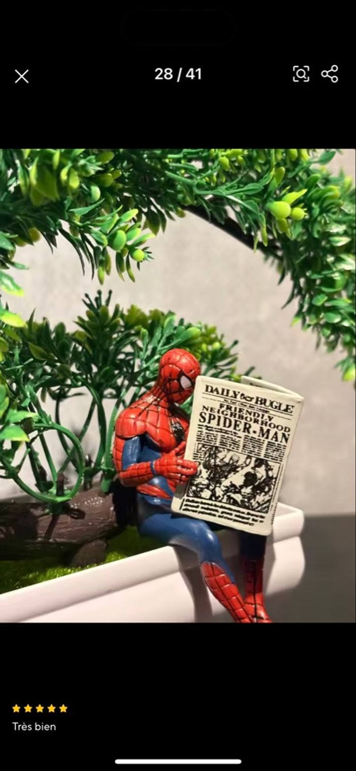Figurine Spiderman Neuf