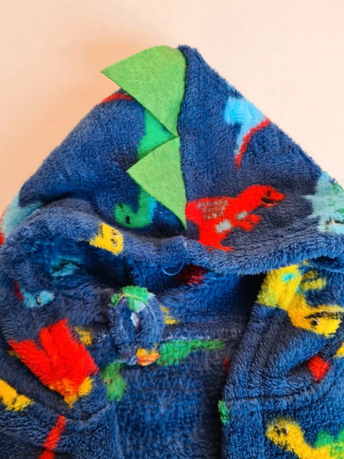 Peignoir dinosaure 3/6 mois - photo numéro 3