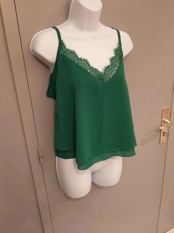 Débardeur avec décolleté en dentelle Rinascimento XS