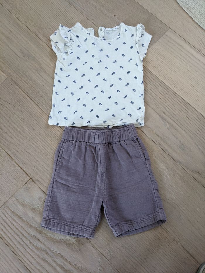 Ensemble monoprix coton bio