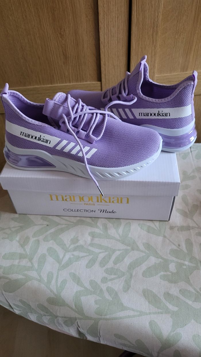 Baskets Manoukian 39 neuves - photo numéro 2