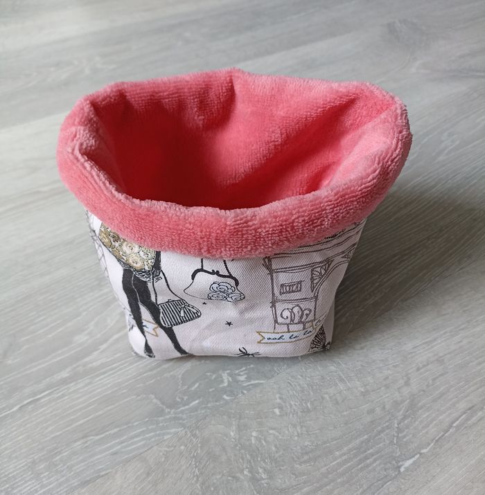 Panière et lingettes démaquillante lavable - photo numéro 7