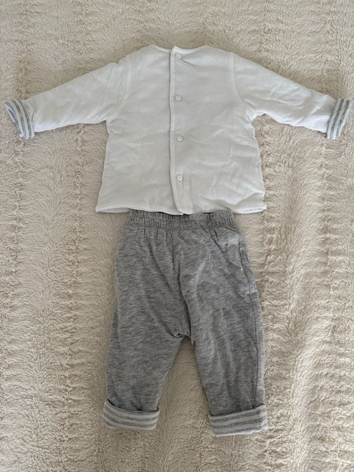 Ensemble en coton épais doublé chaud - photo numéro 2