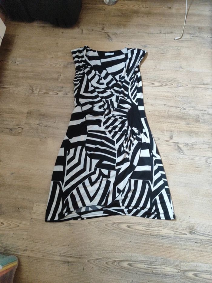 Robe zébré Promod T38