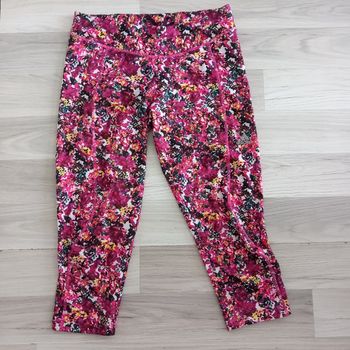 Pantacourt legging femme imprimée Adidas taille 42